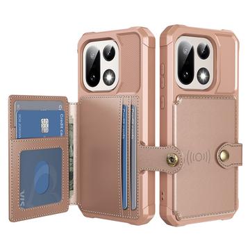 OnePlus 15 TPU Cover med Kortholder - Pink