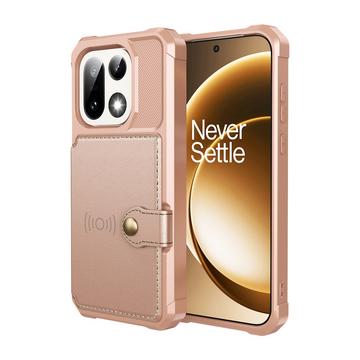 OnePlus 15 TPU Cover med Kortholder - Pink