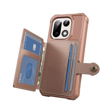 OnePlus 15 TPU Cover med Kortholder - Pink