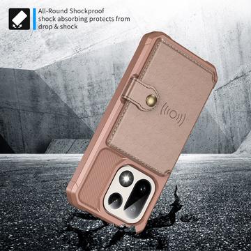 OnePlus 15 TPU Cover med Kortholder - Pink