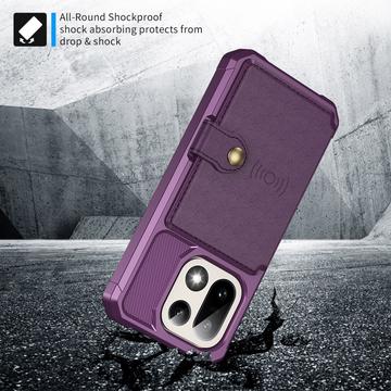 OnePlus 15 TPU Cover med Kortholder - Lilla