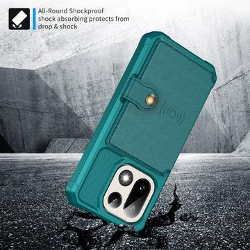 OnePlus 15 TPU Cover med Kortholder - Turkis