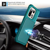 OnePlus 15 TPU Cover med Kortholder - Turkis