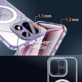 OnePlus 15 Tech-Protect Flexair Hybrid Cover - Gennemsigtig