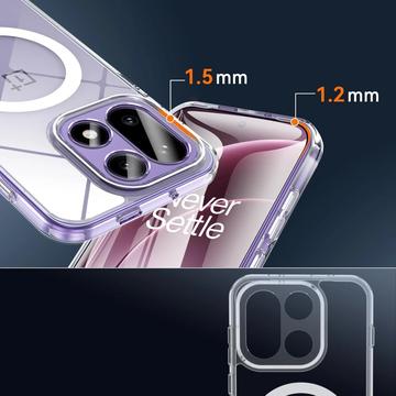 OnePlus 15 Tech-Protect Flexair Hybrid Cover - Gennemsigtig