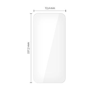 OnePlus 15 Tech-Protect Glass Fit+ Skærmbeskyttelse Hærdet Glas - 2 stk. - Klar