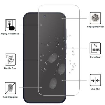 OnePlus 15 Skærmbeskyttelse Hærdet Glas - 9H - Case Friendly - Gennemsigtig