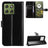 Motorola Edge 70 Pung Etui med Stativ - sort