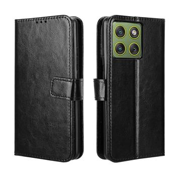 Honor Play10 Pung Etui med Stativ - sort