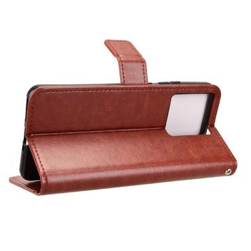 Honor Play10 Pung Etui med Stativ - Brun