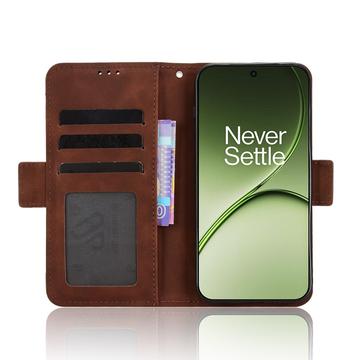 OnePlus 15T Kortholder Pung Etui - Brun