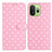 OnePlus 15T Pung Etui med Prikket Mønster - Pink
