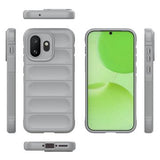 OnePlus 15T Rugged TPU Cover - Lysegrå