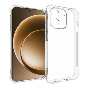 OnePlus 15T Stødsikkert Silikone Cover - Gennemsigtig