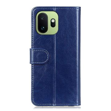 OnePlus 15T Pung Etui med Stativ - blå