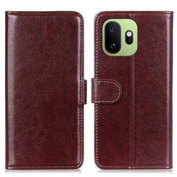OnePlus 15T Pung Etui med Stativ - Brun