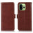 OnePlus 15T Pung læder cover med RFID - Brun