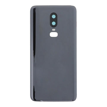 OnePlus 6 Bagcover - Spejl Sort