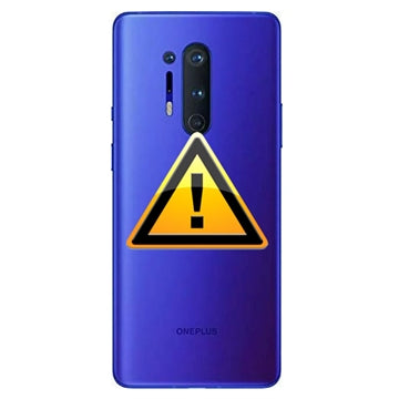OnePlus 8 Pro Bag Cover Reparation - Blå