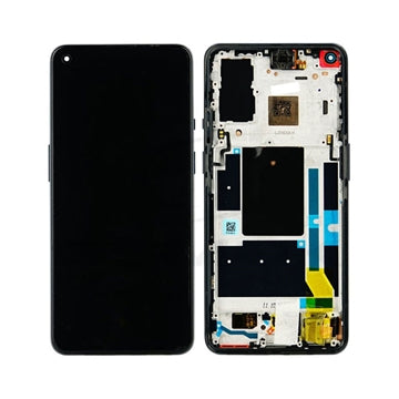 OnePlus 9 Pro Skærm & For Cover 4906500 - Sort