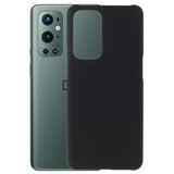 OnePlus 9 Pro Gummibelagt Plastik Cover - Sort