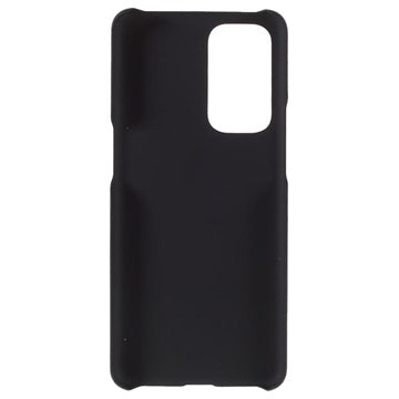 OnePlus 9 Pro Gummibelagt Plastik Cover - Sort