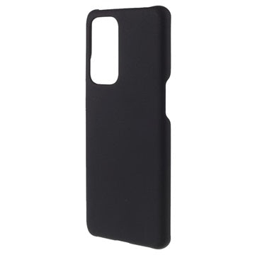 OnePlus 9 Pro Gummibelagt Plastik Cover - Sort