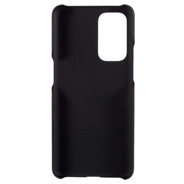 OnePlus 9 Gummibelagt Plastik Cover - Sort