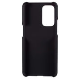 OnePlus 9 Gummibelagt Plastik Cover - Sort