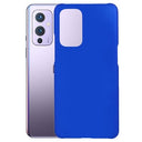 OnePlus 9 Gummibelagt Plastik Cover - Blå