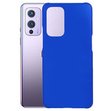 OnePlus 9 Gummibelagt Plastik Cover - Blå
