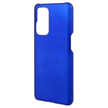 OnePlus 9 Gummibelagt Plastik Cover - Blå