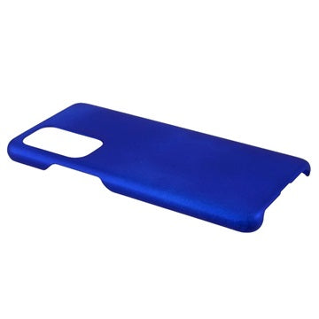 OnePlus 9 Gummibelagt Plastik Cover - Blå