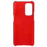 OnePlus 9 Gummibelagt Plastik Cover - Rød