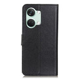 OnePlus Ace 2V/Nord 3 Pung Etui med Stativ - sort