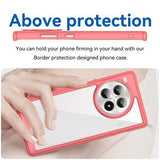 OnePlus Ace 3 Pro Anti-Shock Hybrid Cover - Rød