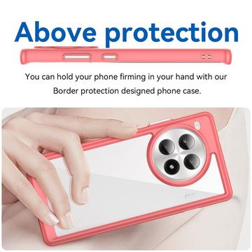OnePlus Ace 3 Pro Anti-Shock Hybrid Cover - Rød