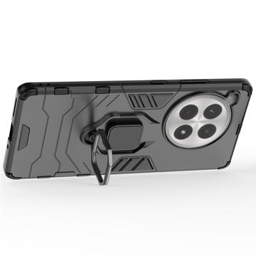 OnePlus Ace 3 Pro Hybrid Cover med Ring Holder - Sort