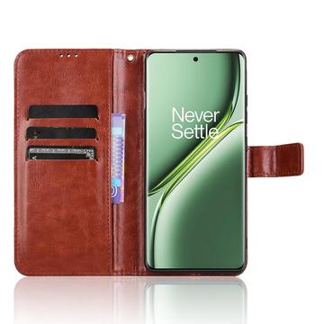 OnePlus Ace 3 Pro Pung med Magnetisk Lukning - brun