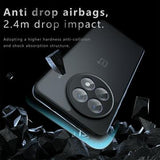 OnePlus Ace 5/5 Pro/13R Mat Frostet Hybrid Cover - Black