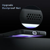 OnePlus Ace 5/5 Pro/13R Mat Frostet Hybrid Cover - Black