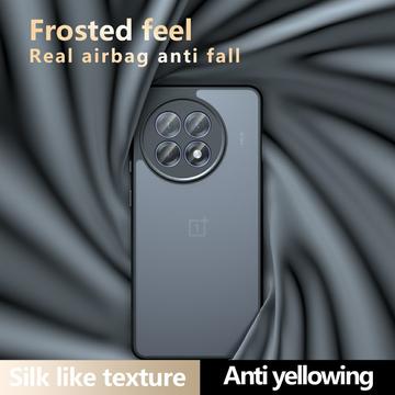 OnePlus Ace 5/5 Pro/13R Mat Frostet Hybrid Cover - Black