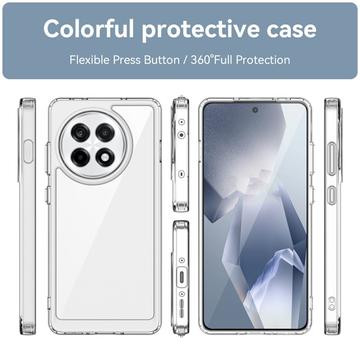 OnePlus Ace 5/5 Pro/13R Anti-Shock Hybrid Cover - Gennemsigtig