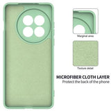 OnePlus Ace 5/5 Pro/13R Flydende silikone cover med håndrem - grøn