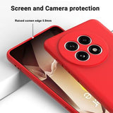 OnePlus Ace 5/5 Pro/13R Flydende silikone cover med håndrem - rød