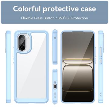 OnePlus Ace 5 Racing/Nord CE5 Anti-Shock Hybrid Cover - Blå