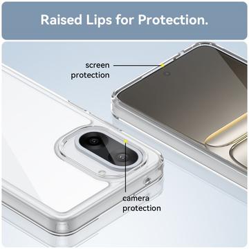 OnePlus Ace 5 Racing/Nord CE5 Anti-Shock Hybrid Cover - Gennemsigtig