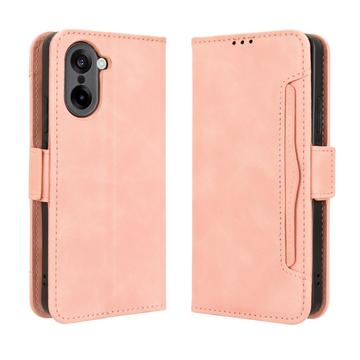 OnePlus Ace 5 Racing/Nord CE5 Kortholder Pung Etui - Pink
