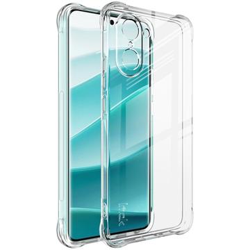 OnePlus Ace 5 Racing/Nord CE5 Imak Faldsikkert TPU Cover - Gennemsigtig