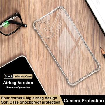 OnePlus Ace 5 Racing/Nord CE5 Imak Faldsikkert TPU Cover - Gennemsigtig